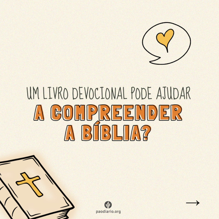 O livro devocional pode ajudar a compreender a Bíblia