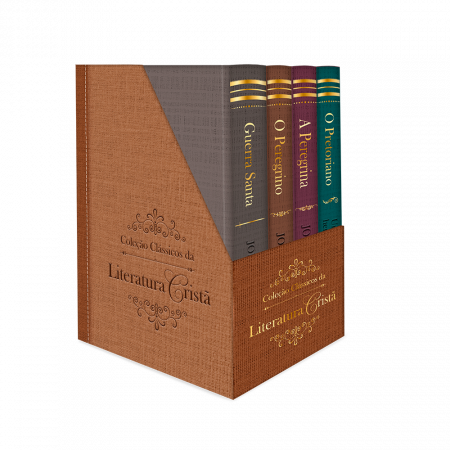 K1536_3D_box_Coleção Clássicos da Literatura Cristã K1536_3D_box_Coleção Clássicos da Literatura Cristã